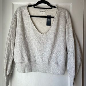 Abercrombie Soft A&F crop sweatshirt